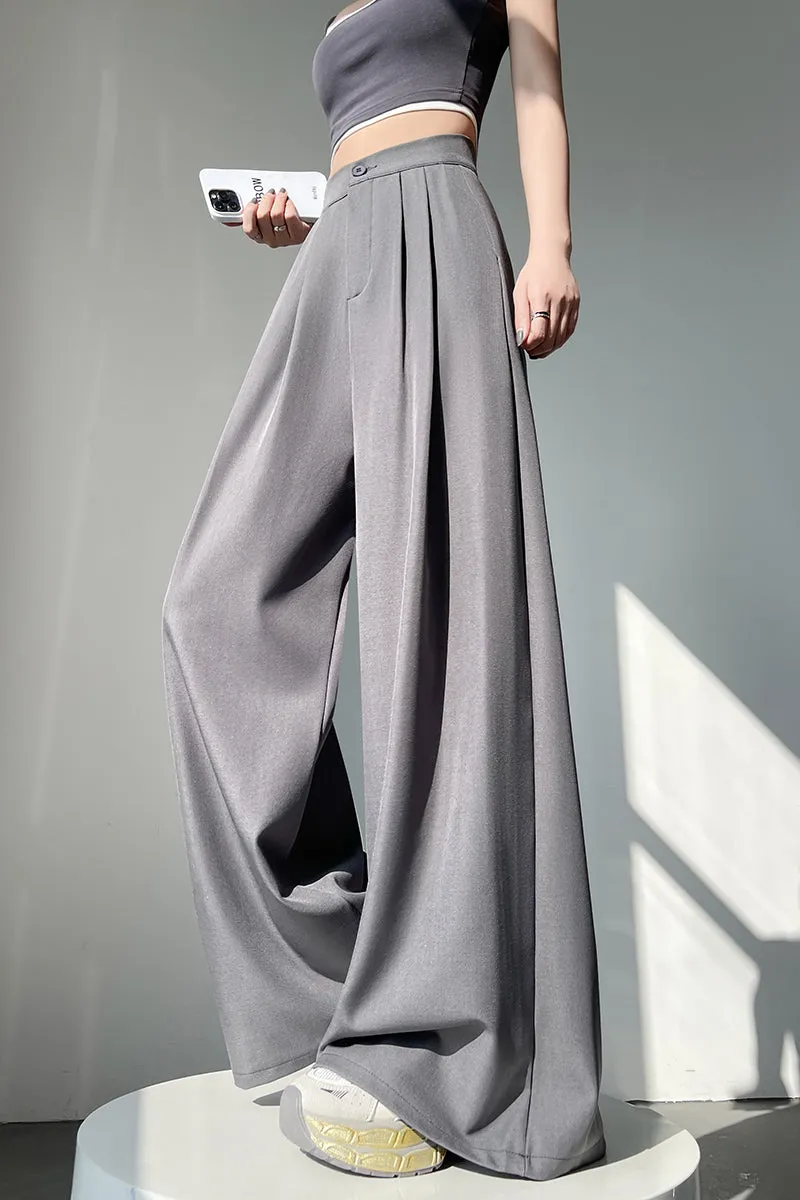 Comfortable and Breathable Wide-Leg Pants for Women