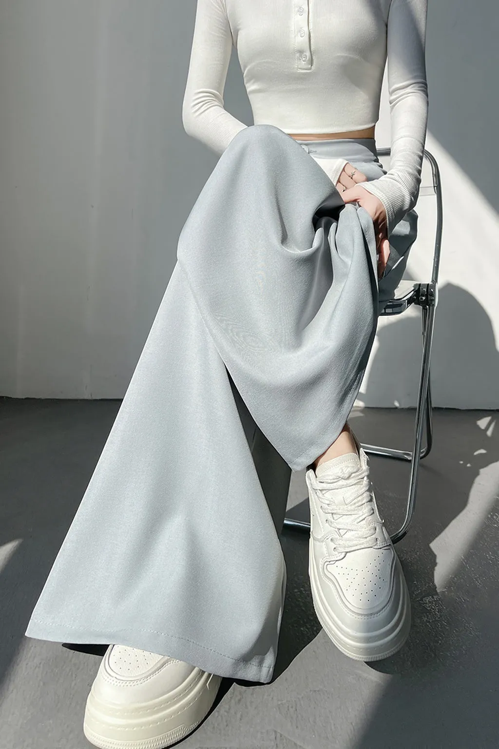Comfortable and Breathable Wide-Leg Pants for Women