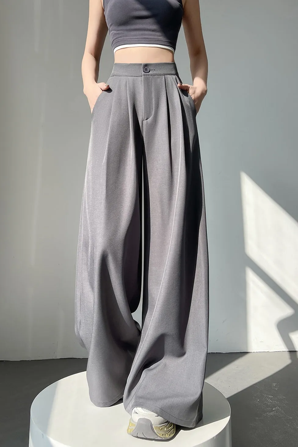 Comfortable and Breathable Wide-Leg Pants for Women