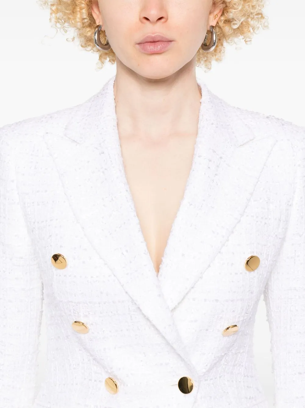 Cotton single-breasted jacket