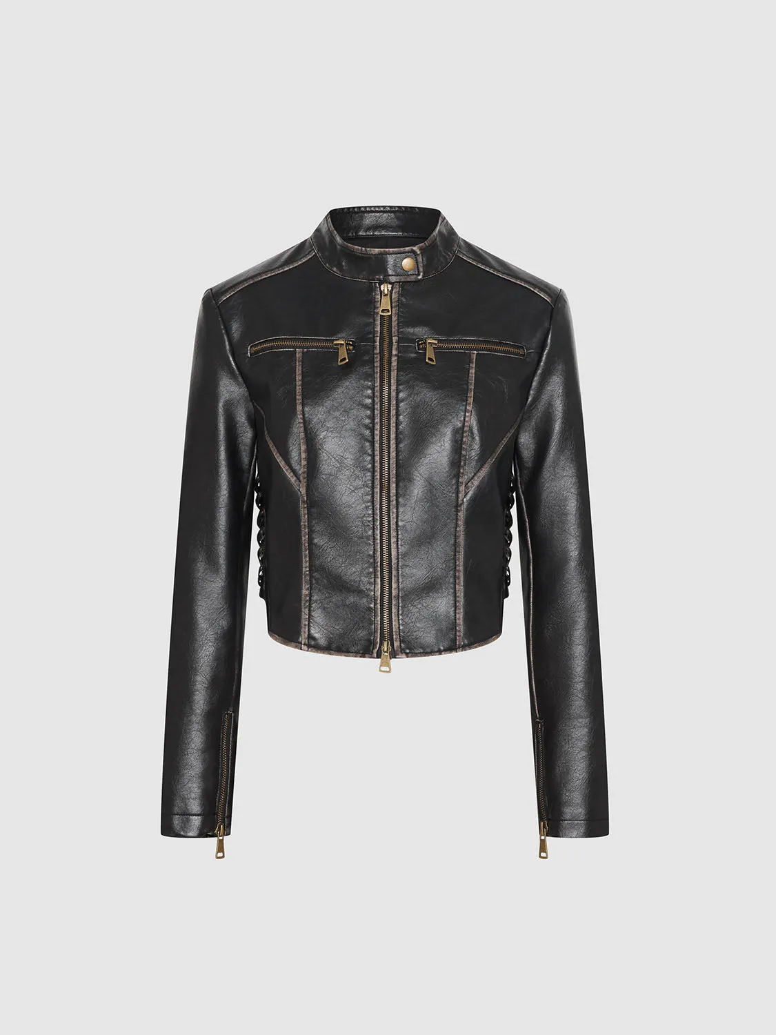Cropped Biker Jackets