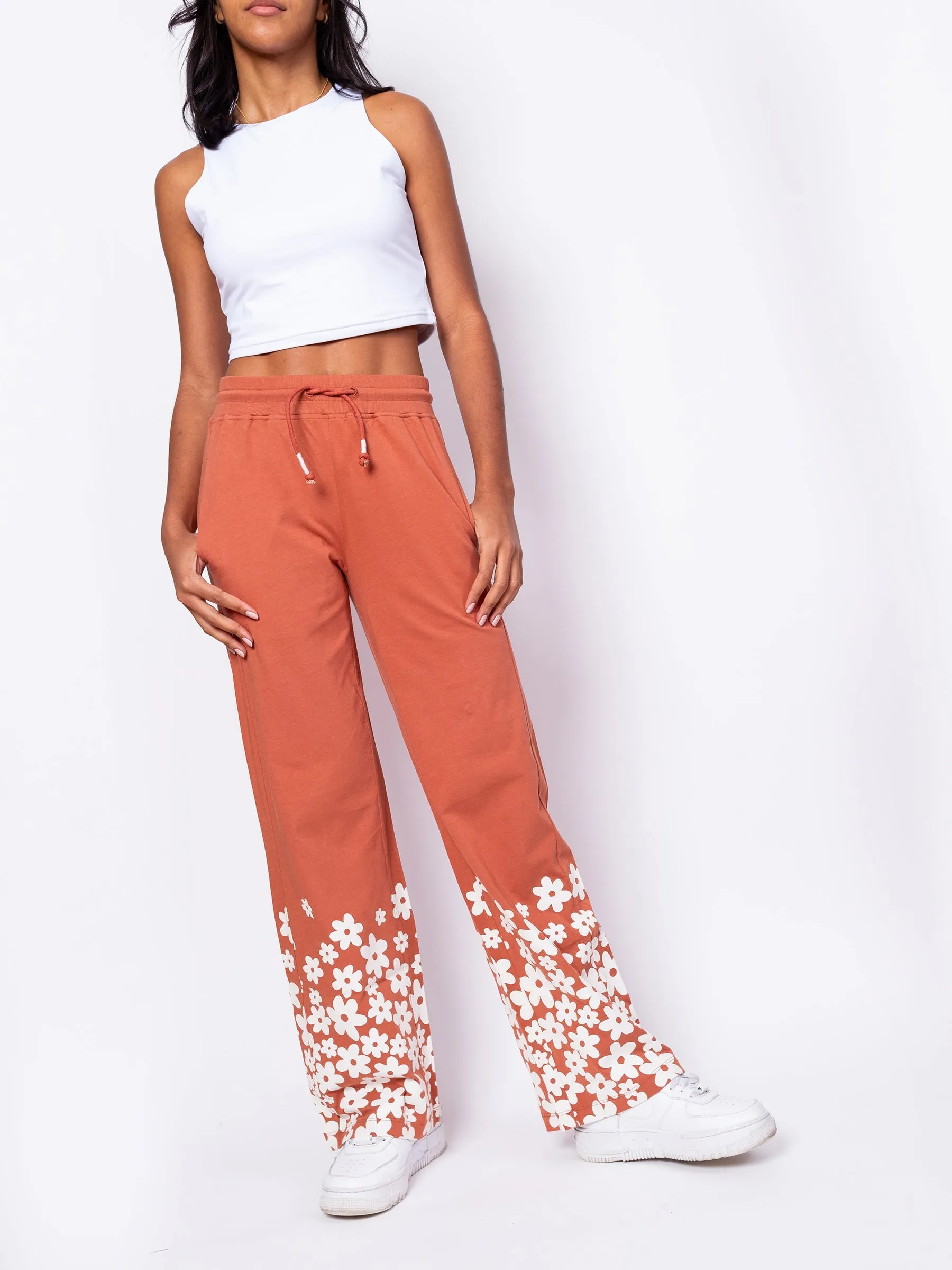 Daisies Wide Leg Pants