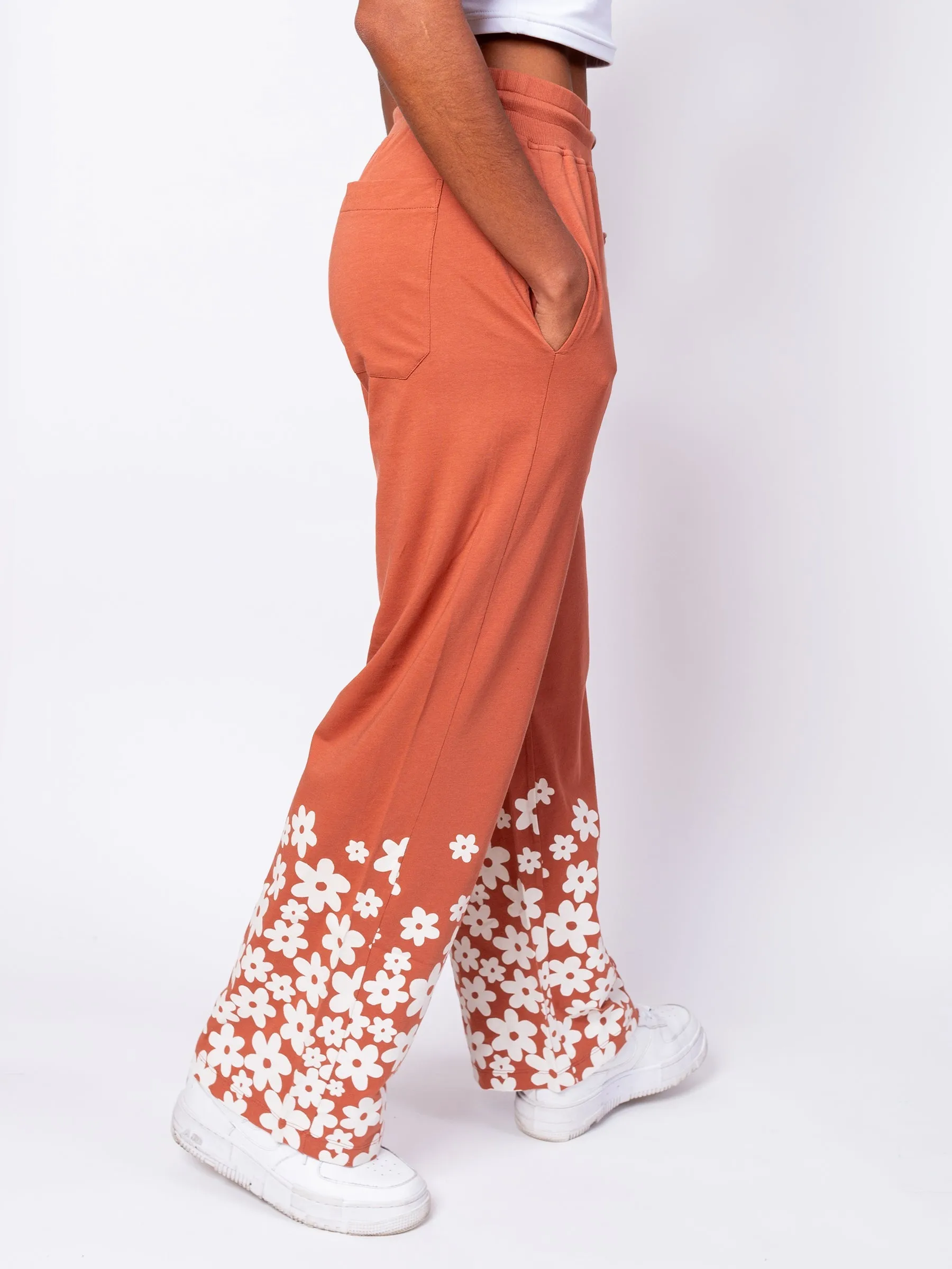 Daisies Wide Leg Pants