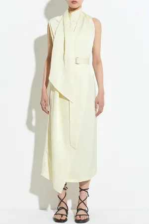 Dera Sleeveless Dress in Vanilla