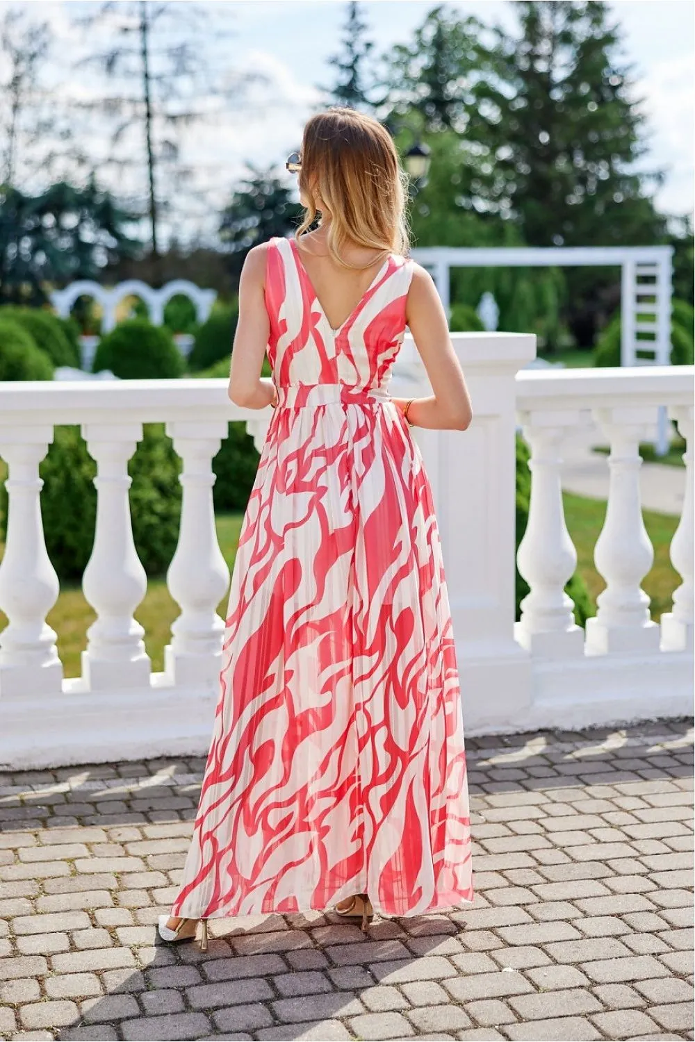 Draped Cutout Maxi Elegance Dress