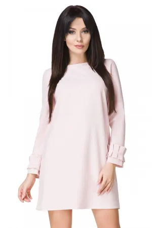 Draped Trapeze Mini Dress