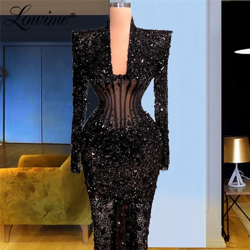 Dubai Design Heavy Beaded Dresses