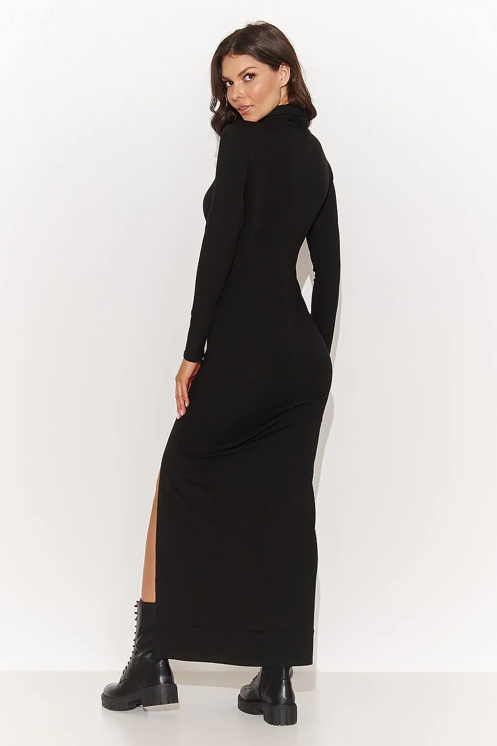 Elegant Draped Maxi Dress