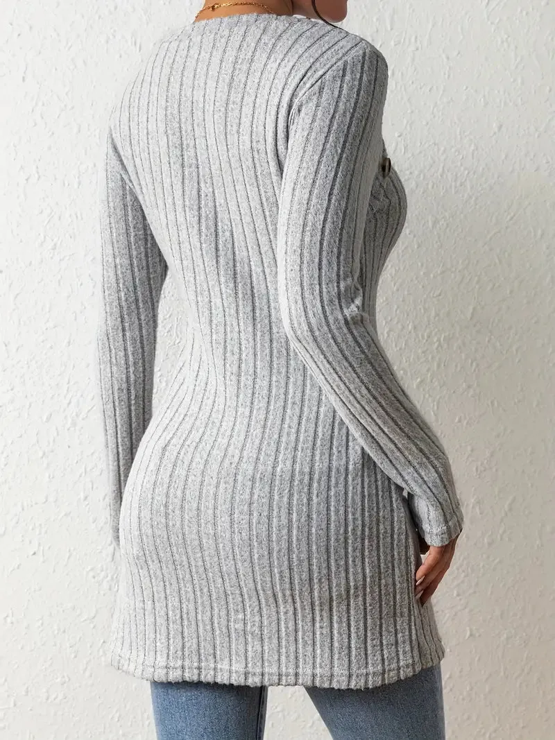 Elodie | Elegant Asymmetrical Pullover