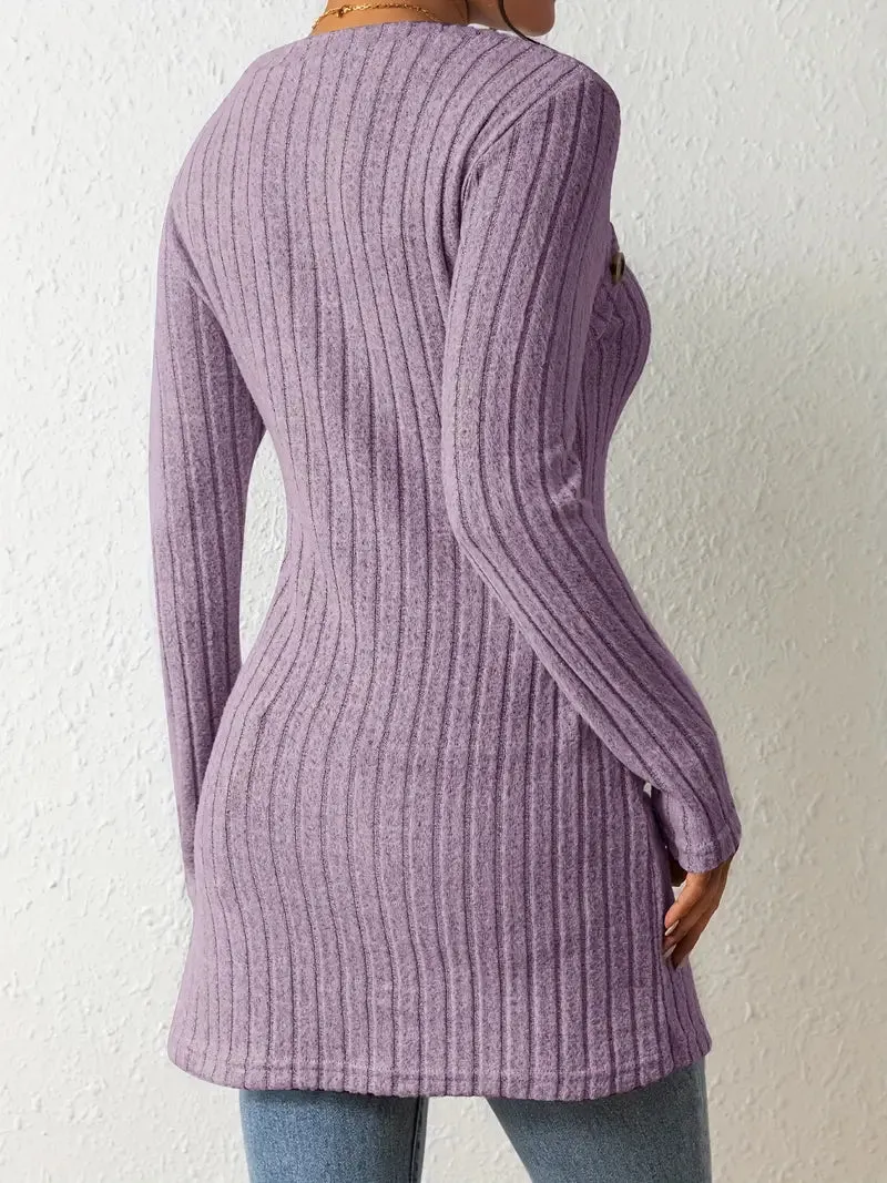 Elodie | Elegant Asymmetrical Pullover
