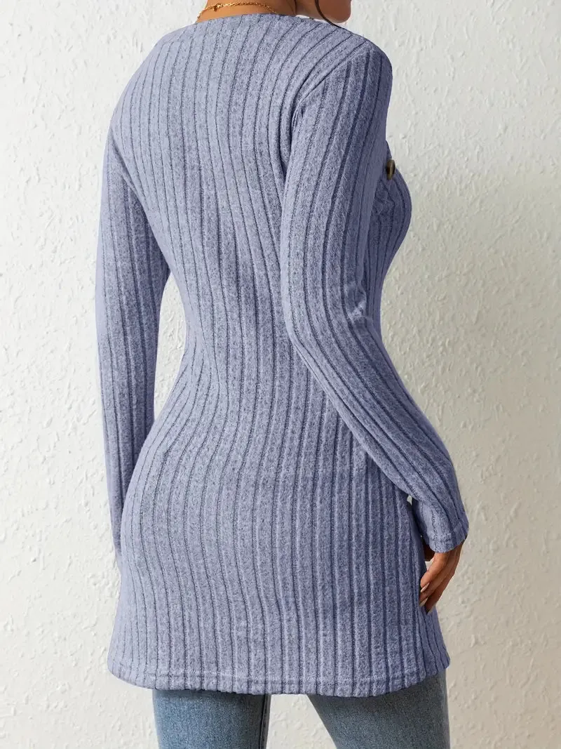 Elodie | Elegant Asymmetrical Pullover