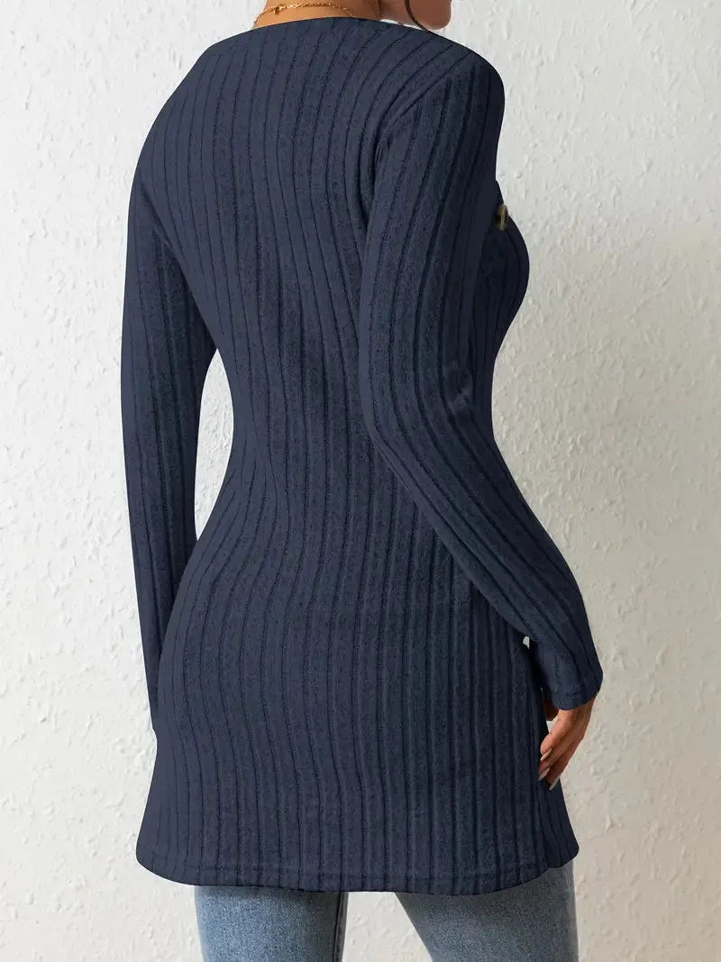 Elodie | Elegant Asymmetrical Pullover