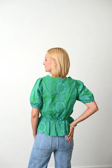 Emily Peplum Top