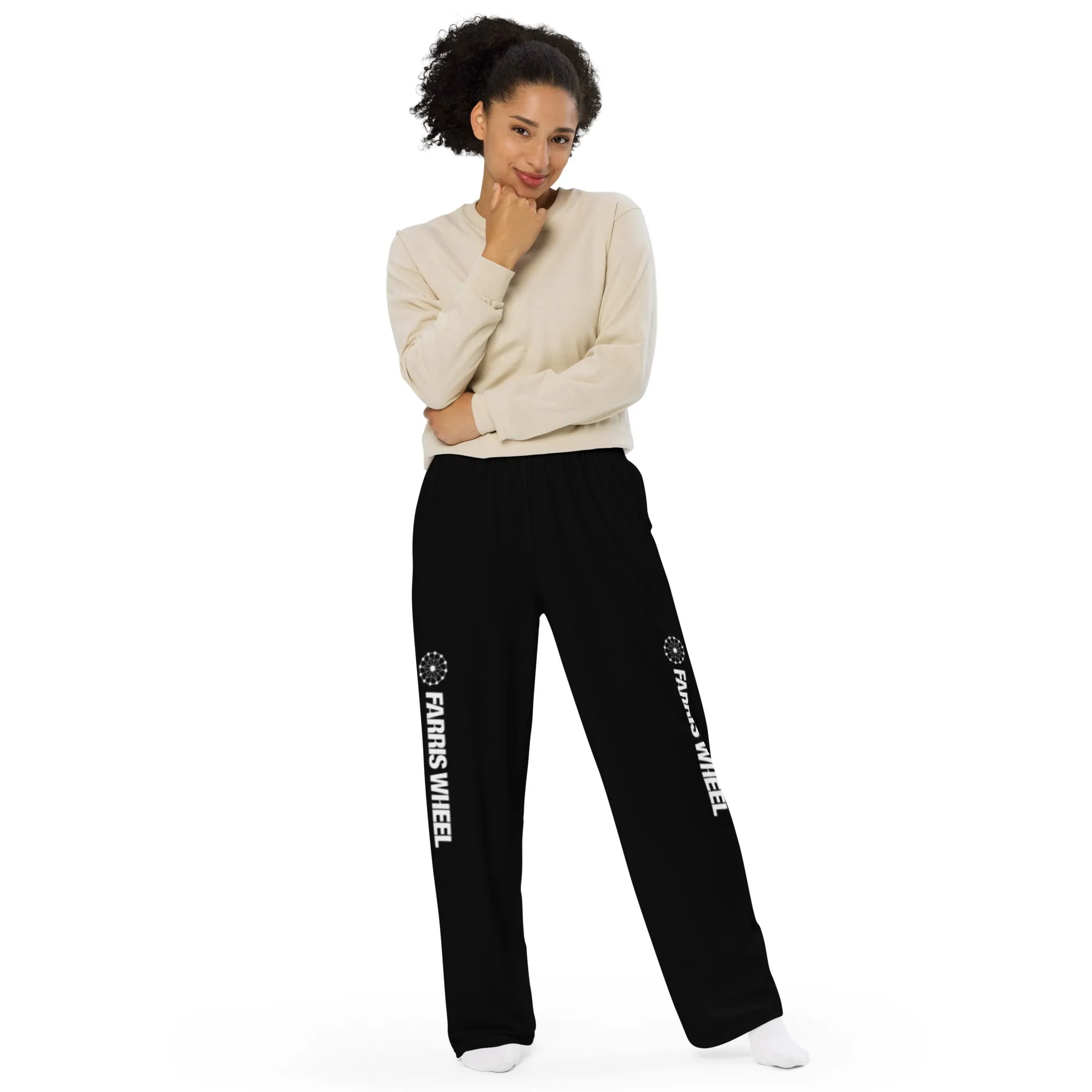 Farris Wheel Unisex Wide-leg Pants