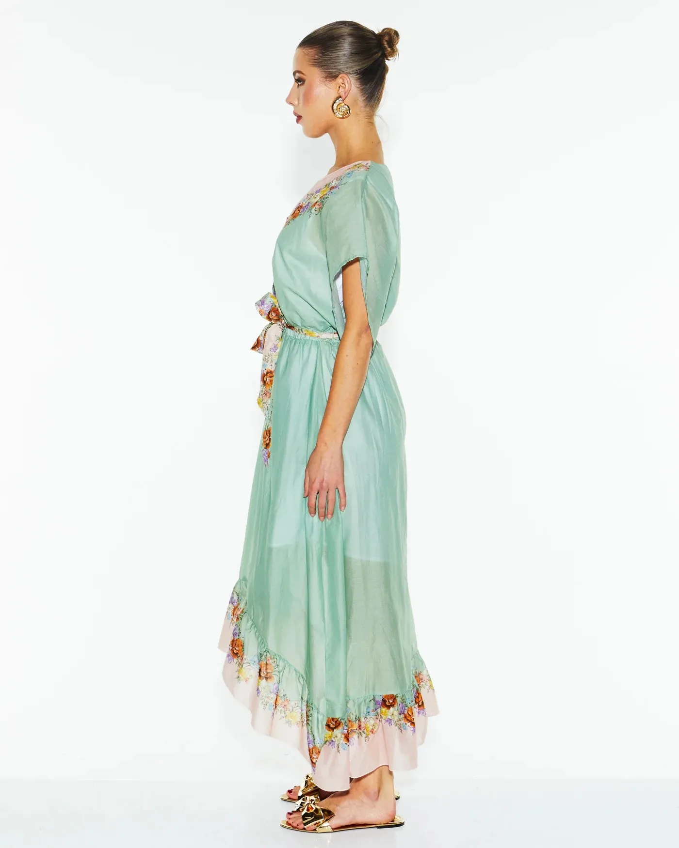 Fate & Becker - Hollyhock Dress - Floral Eye