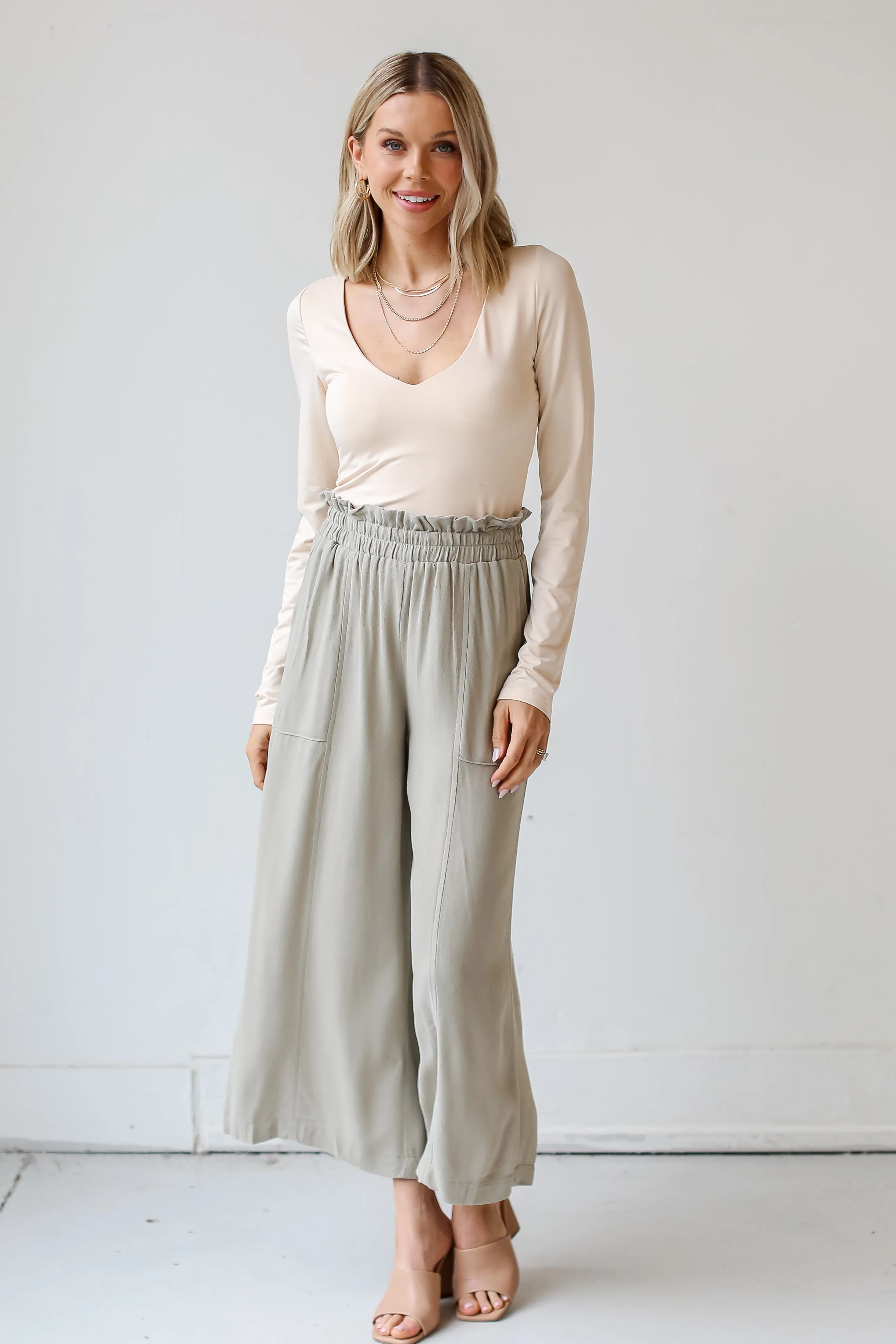 FINAL SALE - Change The Game Paperbag Waist Pants