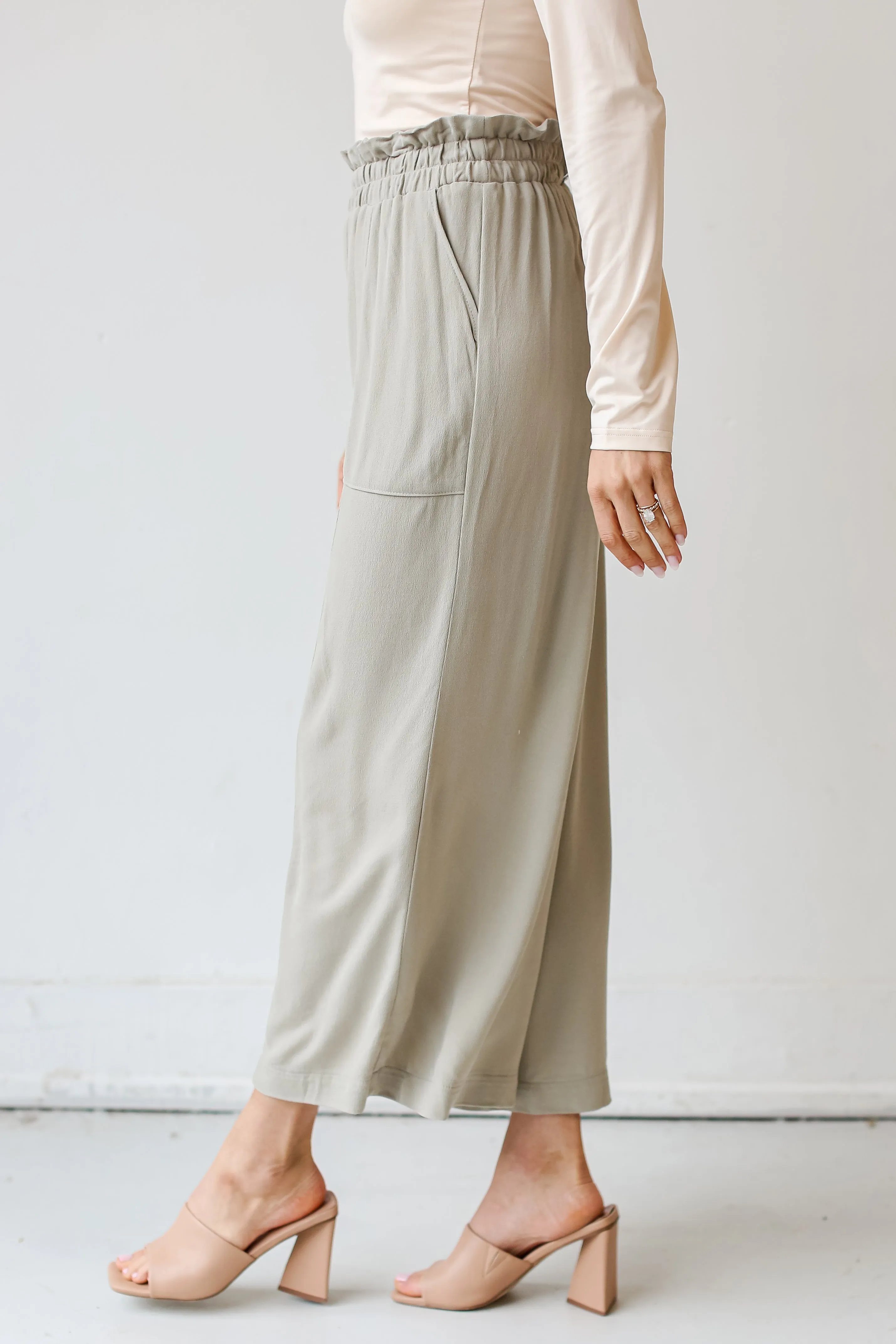 FINAL SALE - Change The Game Paperbag Waist Pants