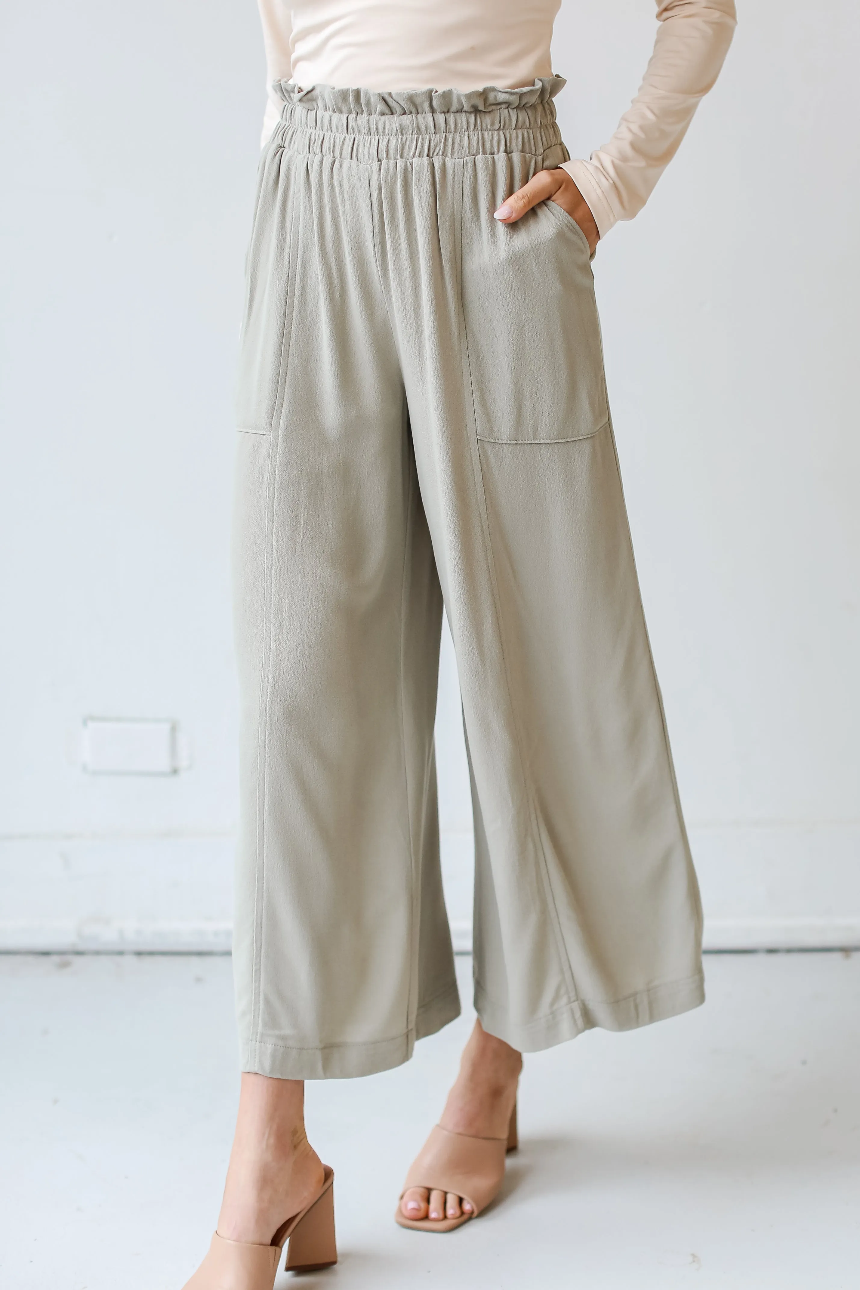 FINAL SALE - Change The Game Paperbag Waist Pants