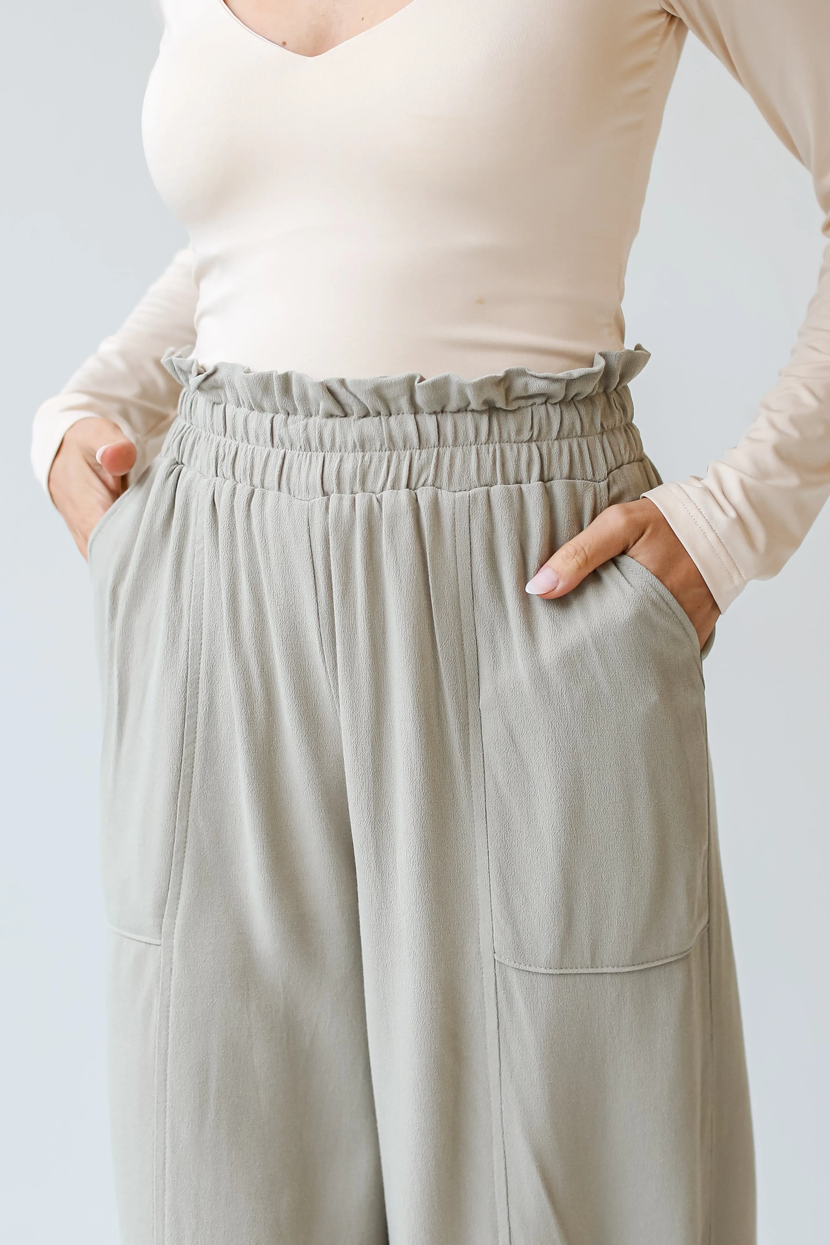 FINAL SALE - Change The Game Paperbag Waist Pants