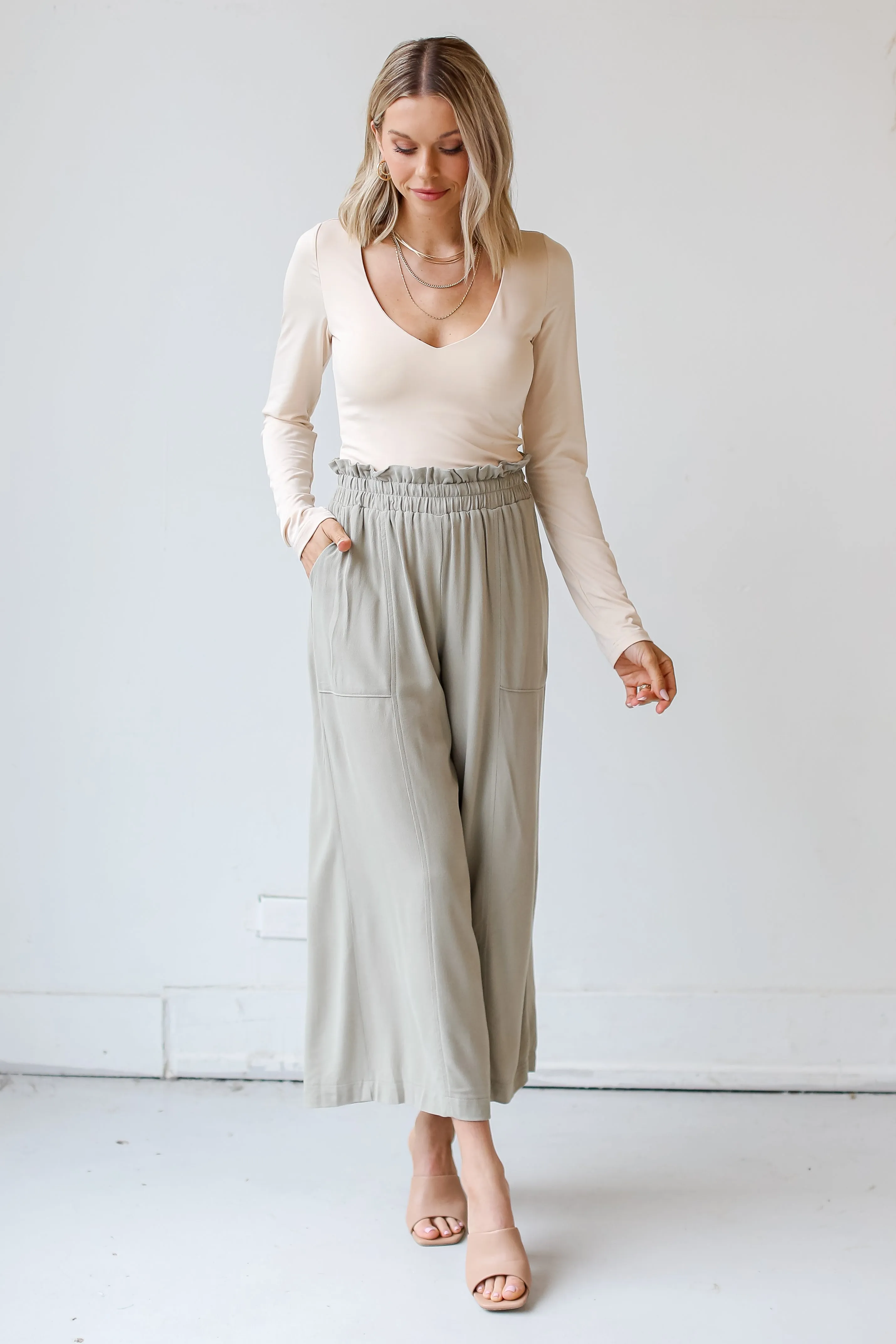 FINAL SALE - Change The Game Paperbag Waist Pants