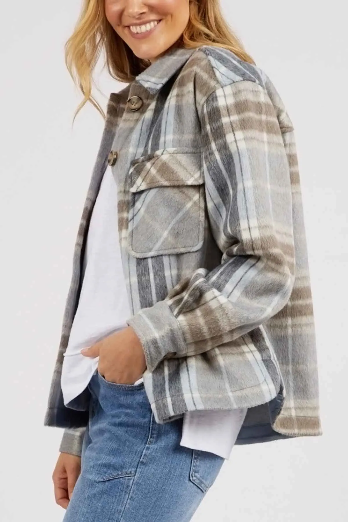 Foxwood Rhodes Check Coat