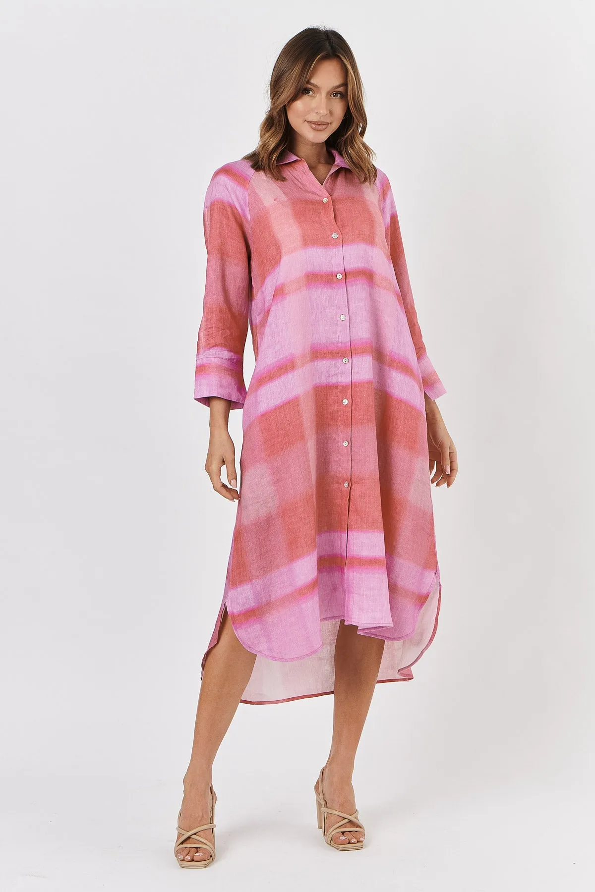 GA417 Shirtmaker Dress - Ombre