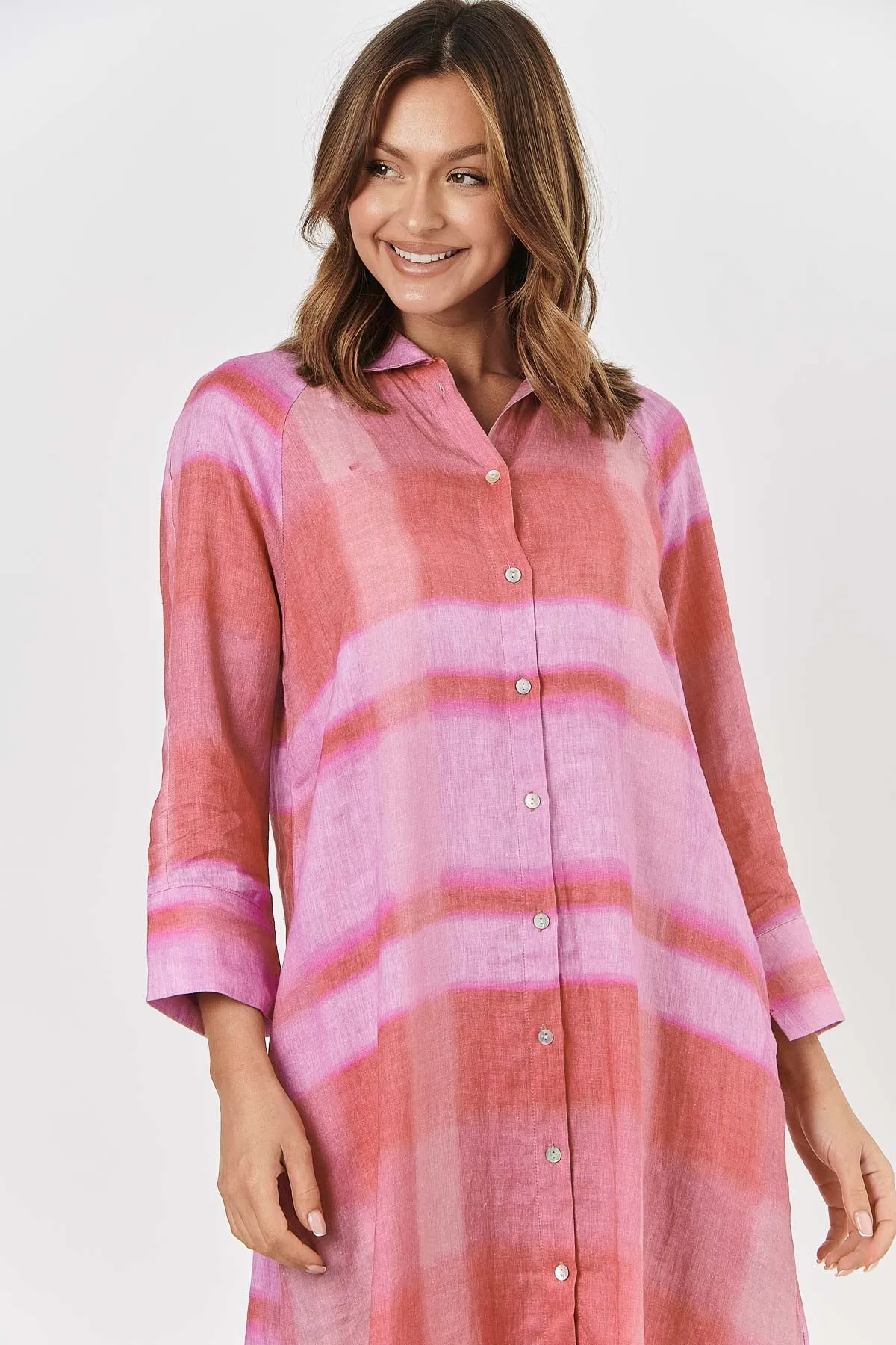 GA417 Shirtmaker Dress - Ombre