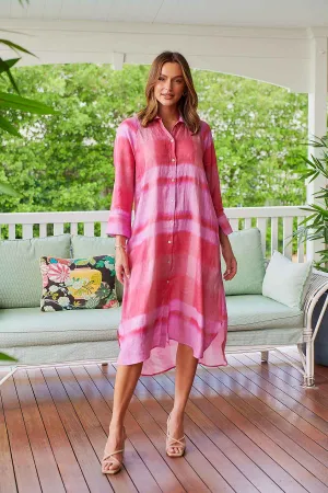 GA417 Shirtmaker Dress - Ombre