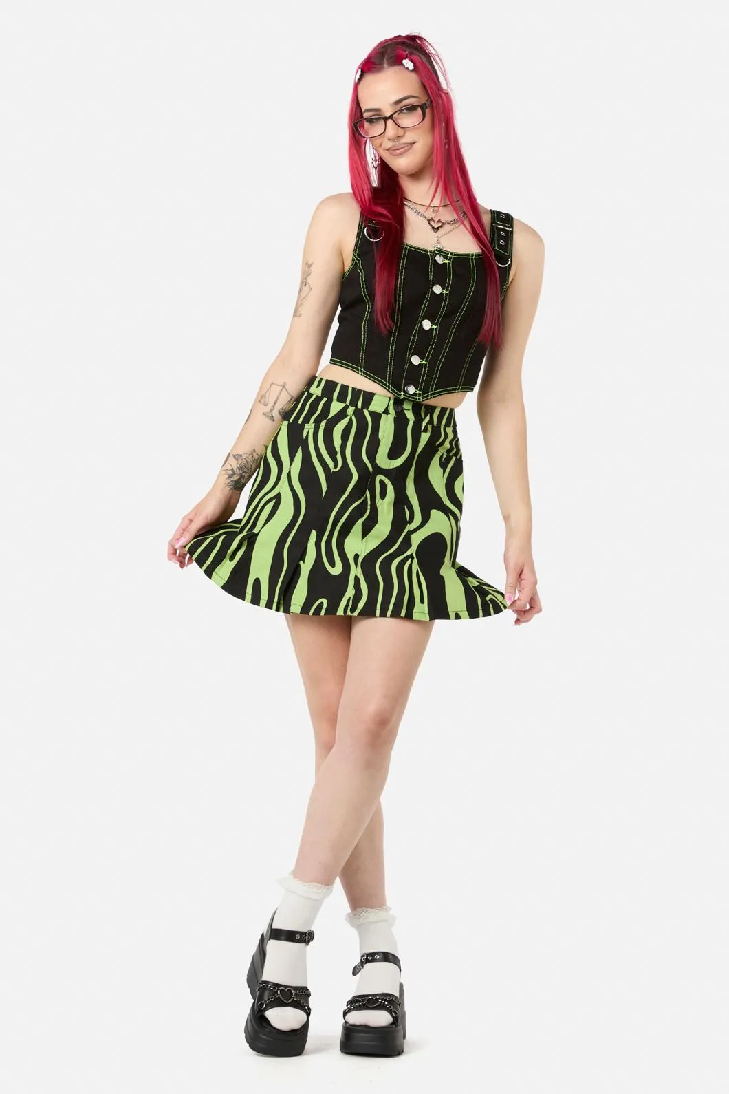 Ghost Wave Skirt
