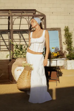 Grape Harvest Maxi Skirt by NIA - FINAL SALE