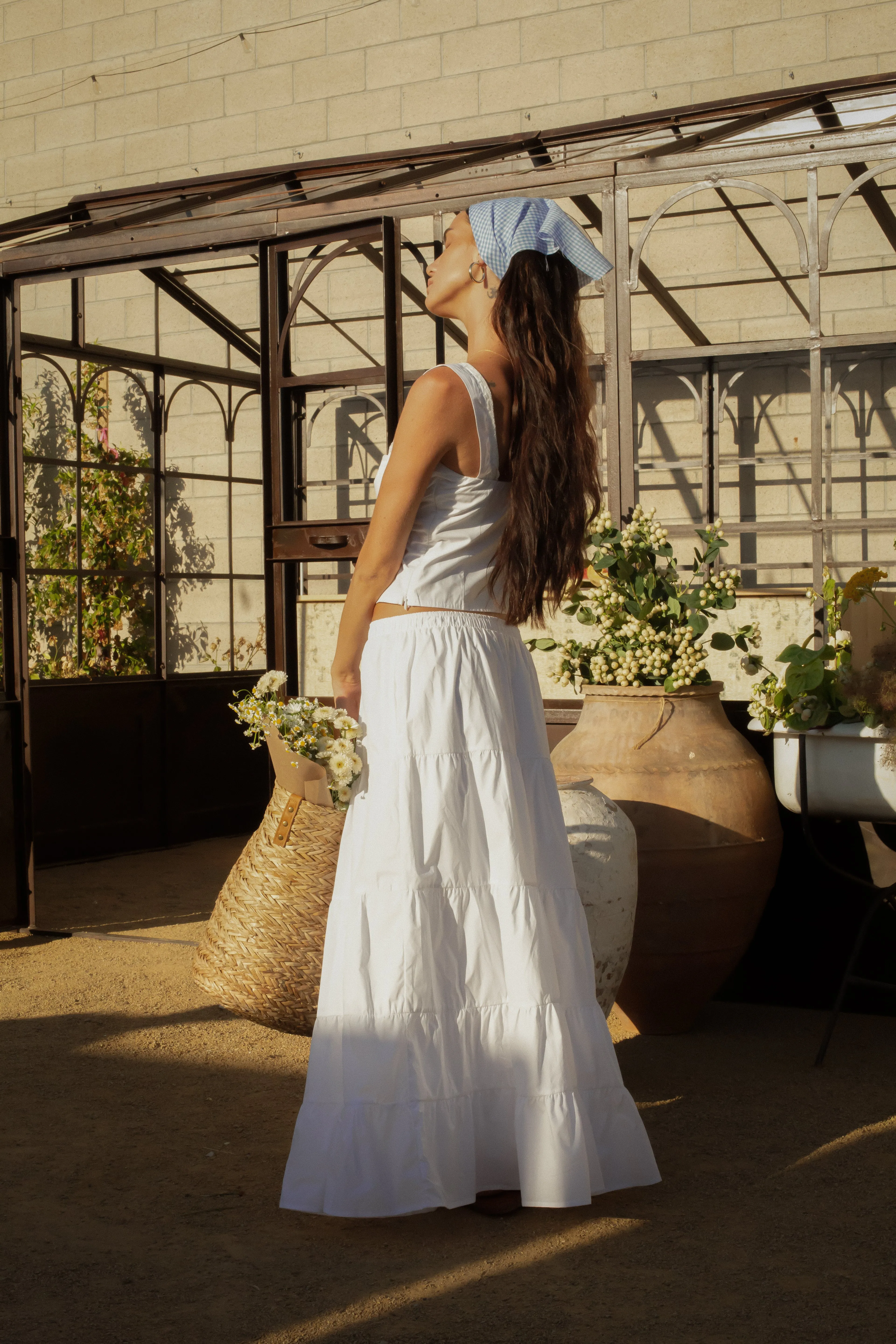 Grape Harvest Maxi Skirt by NIA - FINAL SALE