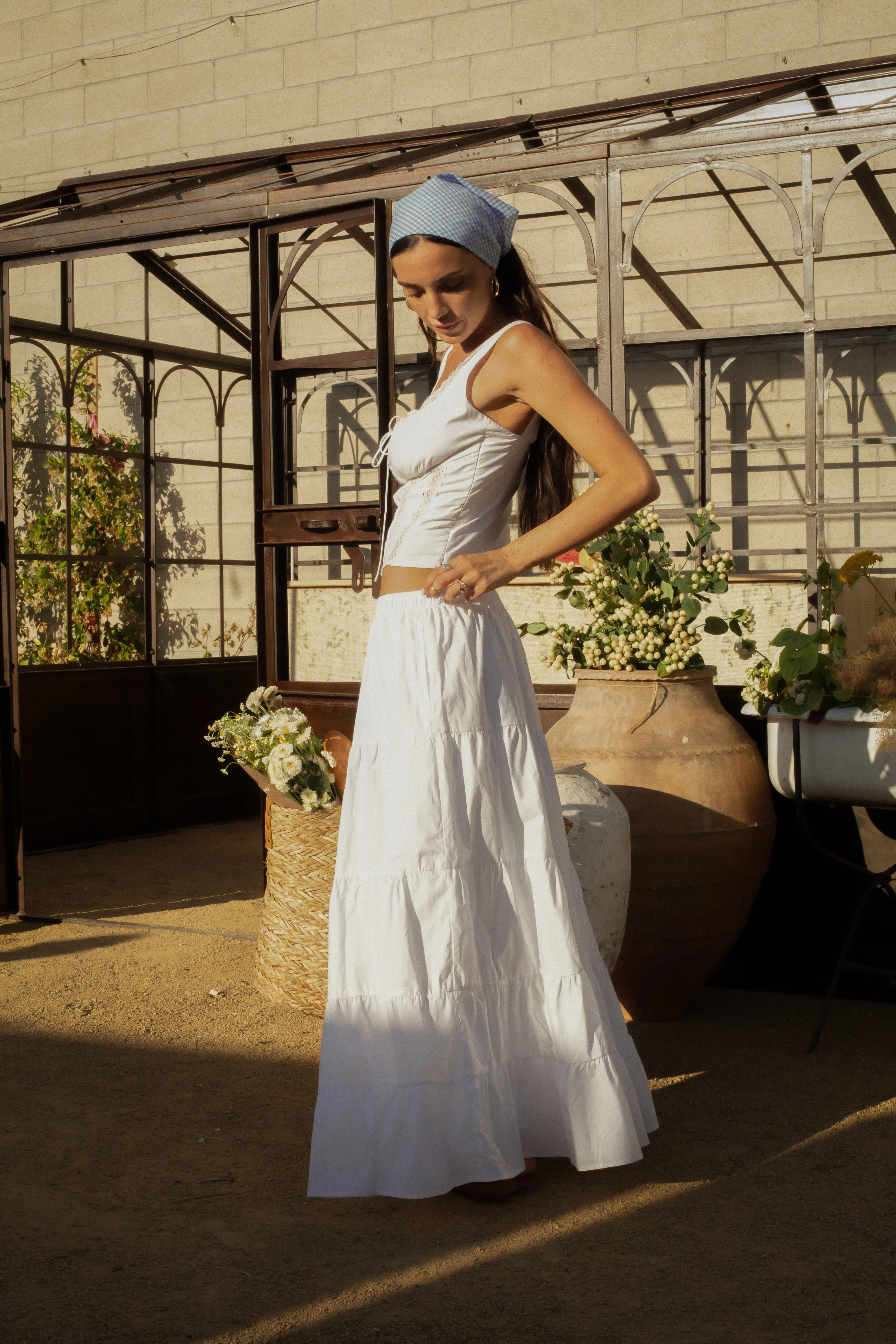 Grape Harvest Maxi Skirt by NIA - FINAL SALE