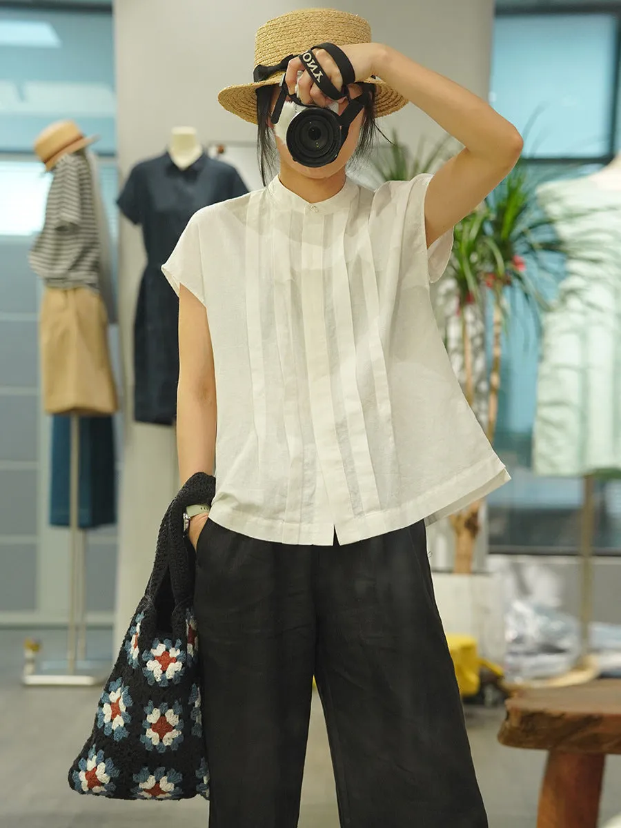 Gretta™ - Breezy Pleated Blouse