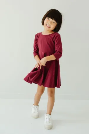 Gus   Steel Twirl Dress in Jam