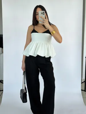 Harper Peplum Top