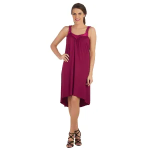 High-Low Knee Length Dress