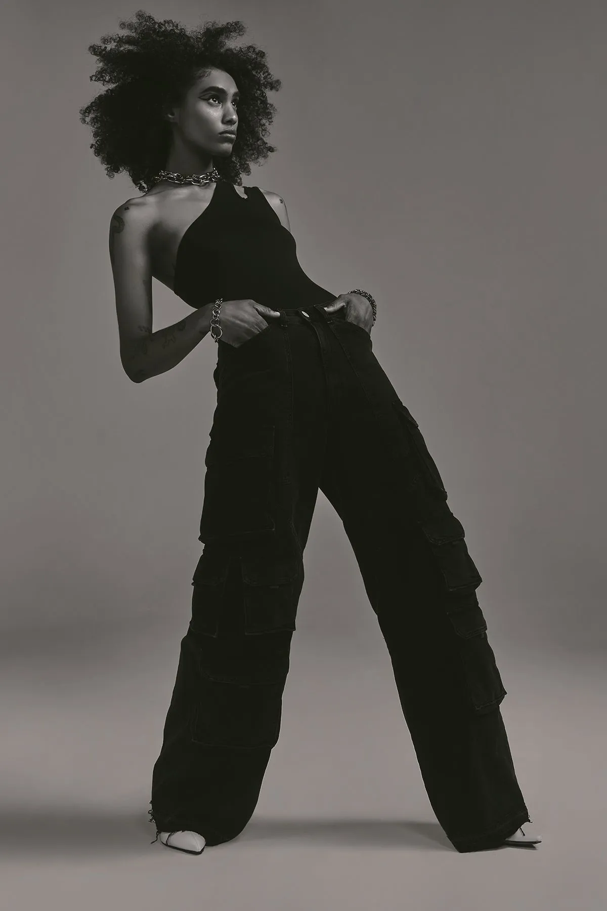 Hudson x Zoe Costello Asymmetrical Bodysuit