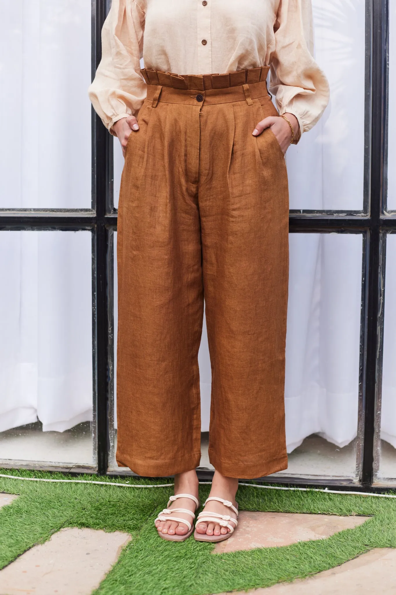 Hyde Park Breeze Pants- Brown