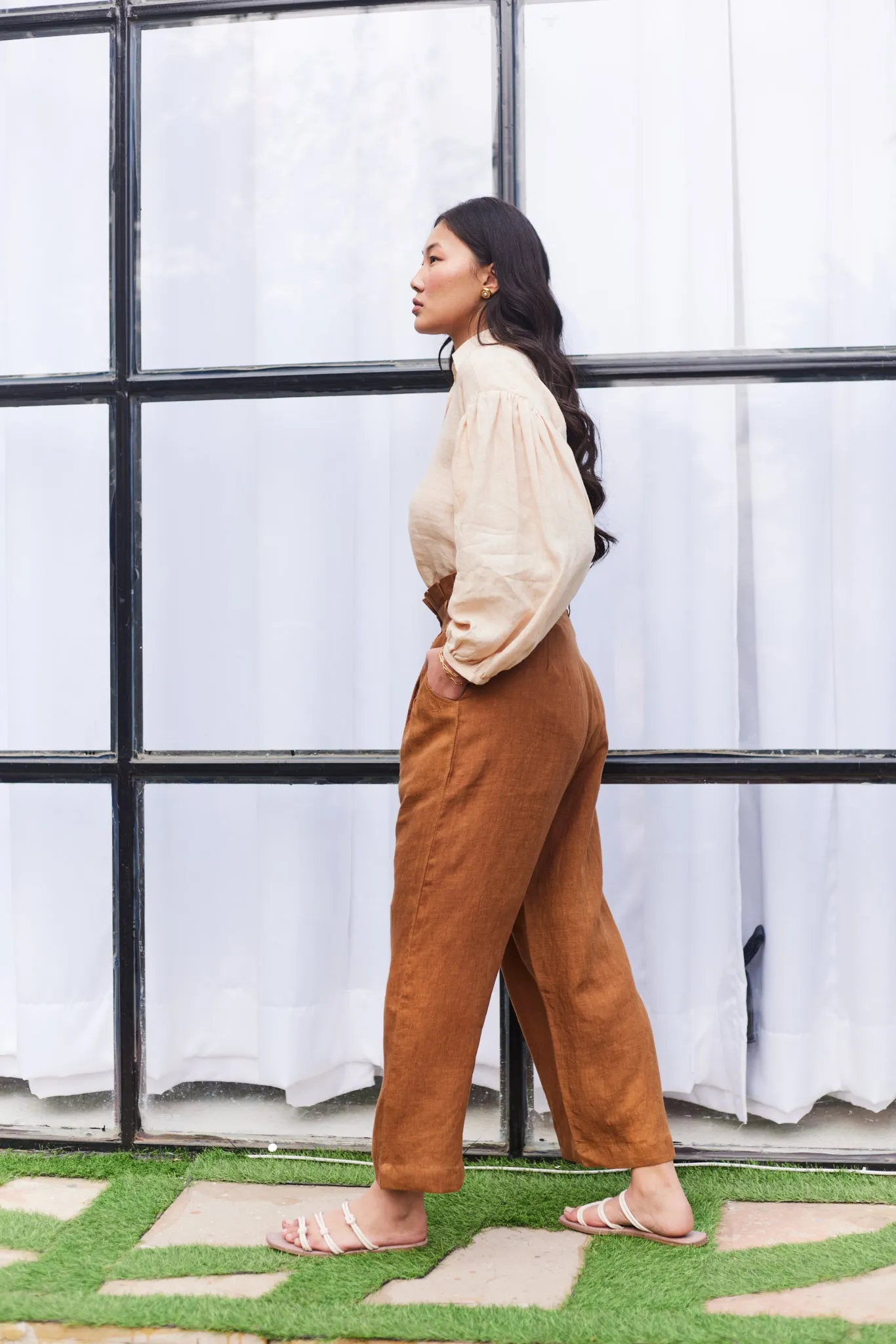 Hyde Park Breeze Pants- Brown