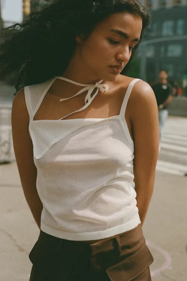 IVO TOP, WHITE