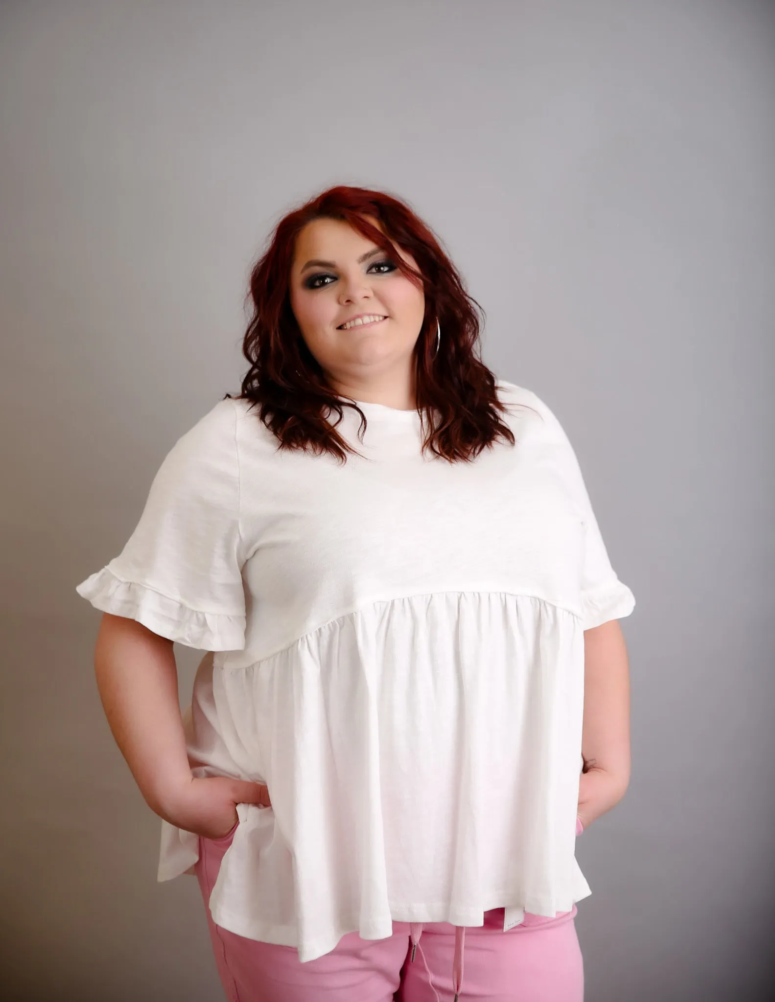 Ivory Ruffles