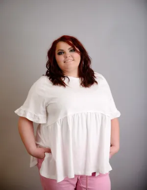 Ivory Ruffles