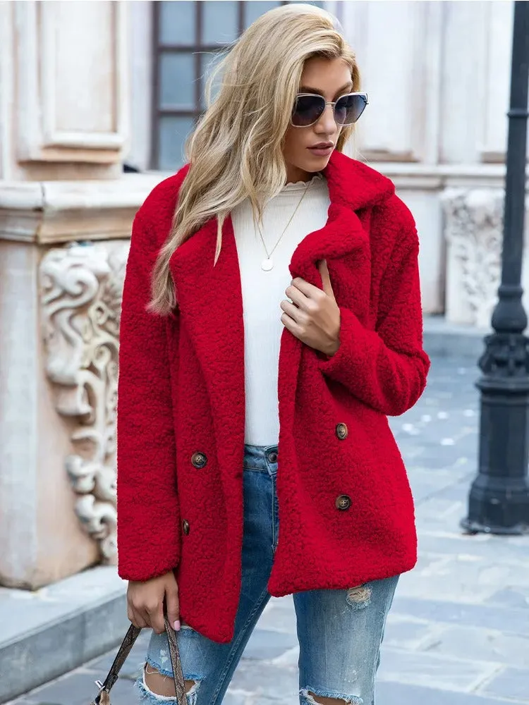 Janine | Cozy Winter Double-Breasted Jacket