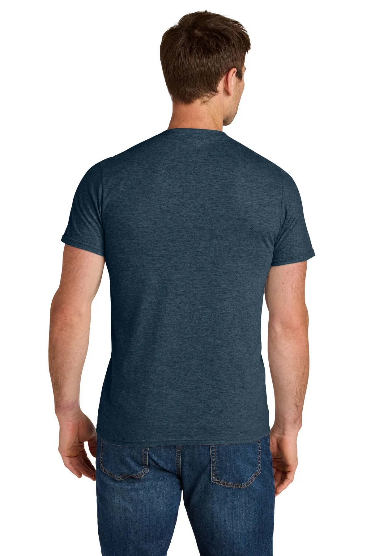Jerzees Ultimate Unisex Ring Spun T-Shirt IC46M Indigo Heather