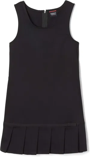 Jumper, Girls Black Pleated Hem