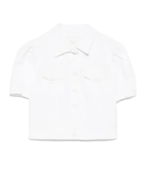 Kendra Jacket in Crisp White