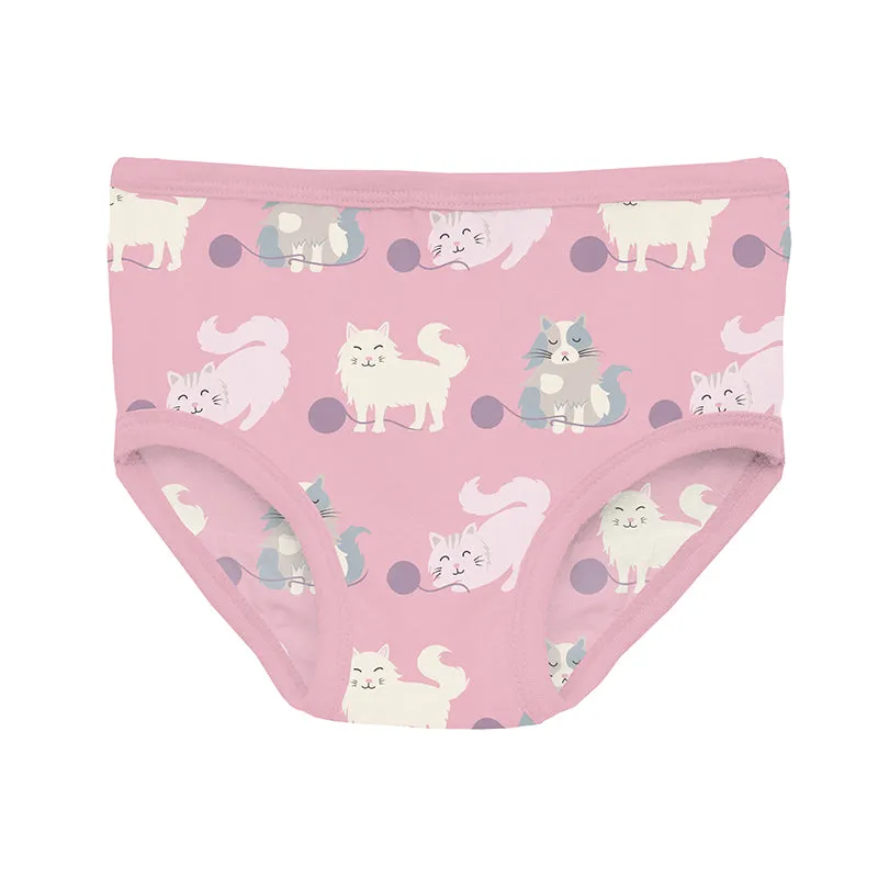 KicKee Pants Underwear - Cake Pop Cats & Yarn