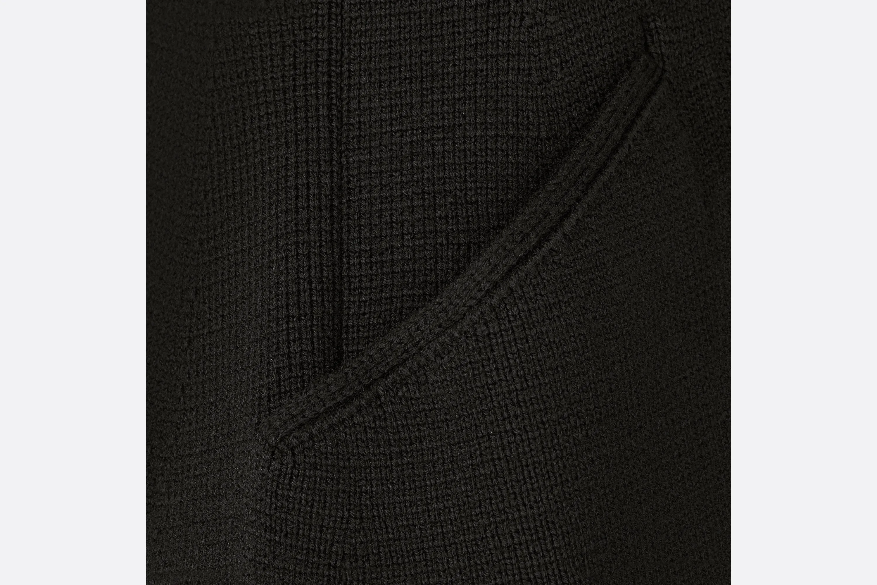 Knited Bar Jacket • Black Wool