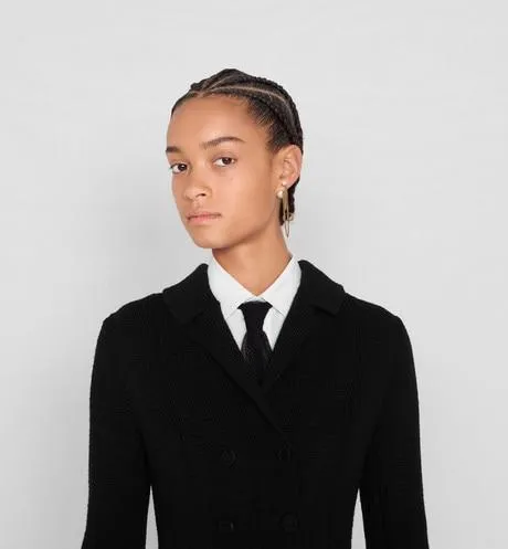 Knited Bar Jacket • Black Wool