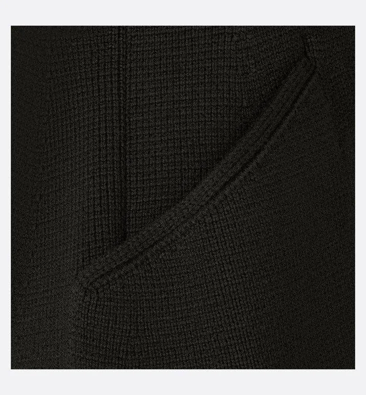 Knited Bar Jacket • Black Wool